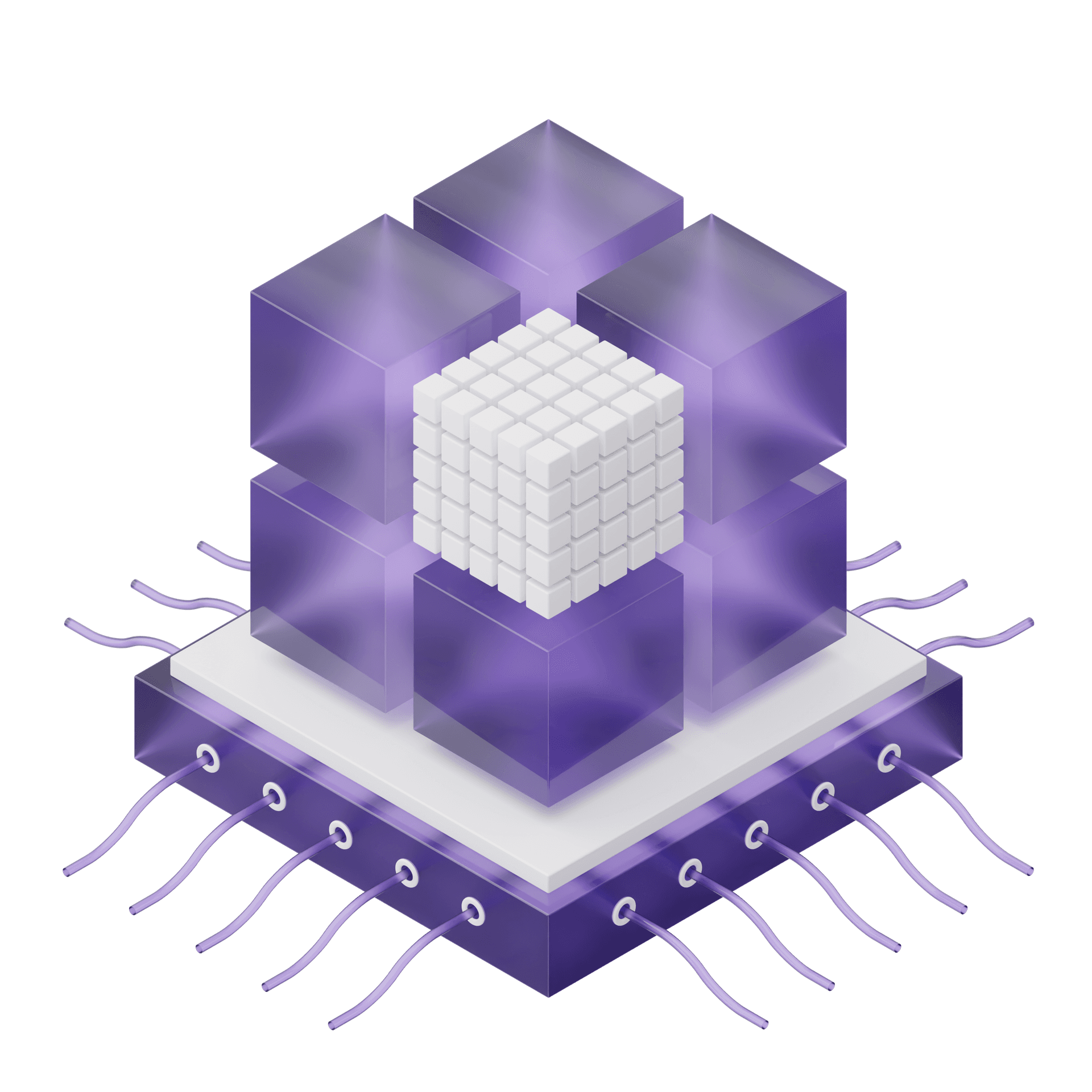 Yalın Network Platform 3D Visualization